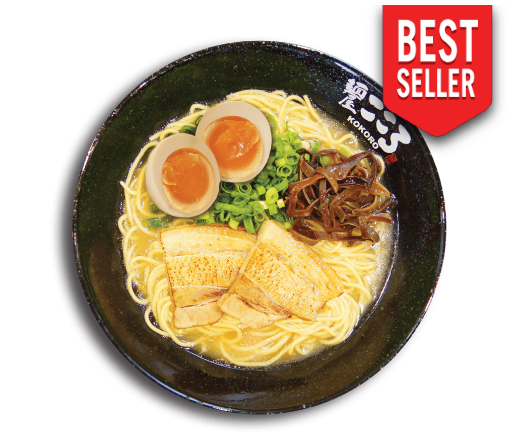 Kokoro Ramen (Pork Bone Or Chicken Broth)