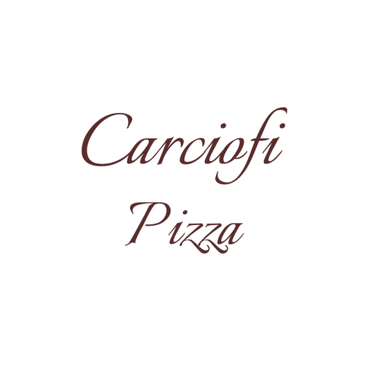 Carciofi Pizza