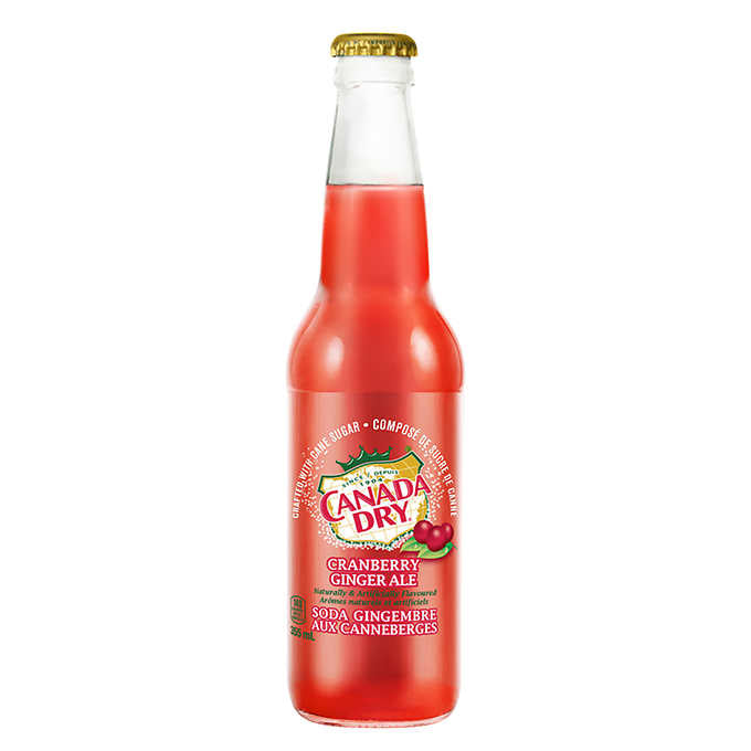 Canada Dry Cranberry Ginger Ale (Cold)