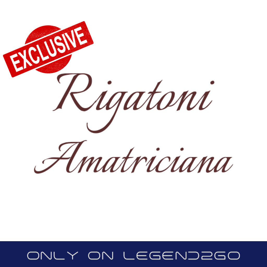 Rigatoni Amatriciana