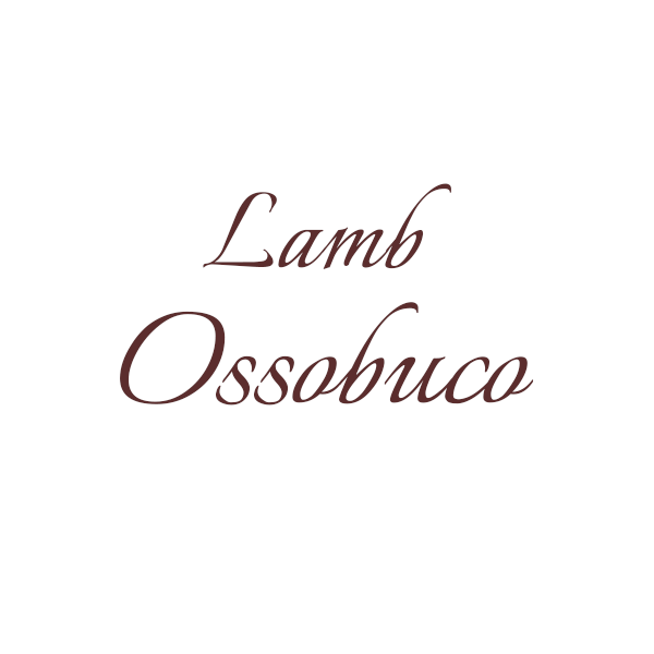 Lamb Ossobuco