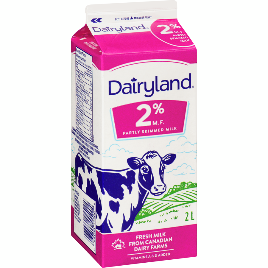 Dairyland 2% Regular Milk, 2L