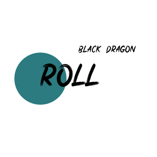 Black Dragon Roll (Deep fried spicy tuna in black rice roll, topped with avocado)