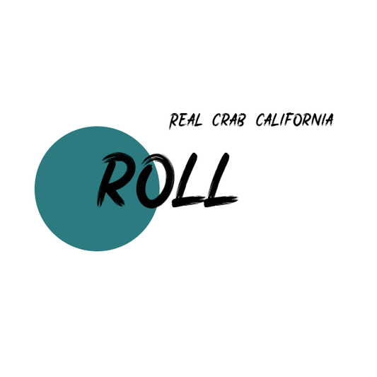 Real Crab California Roll (Real red crab roll with cucumber and avocado)