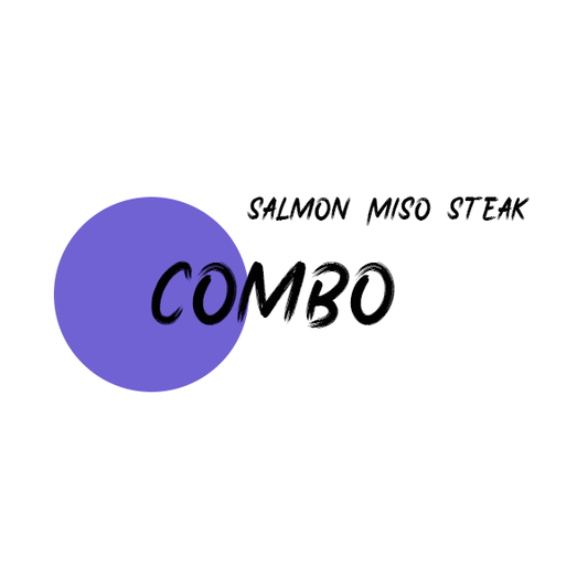 Salmon Miso Steak Combo